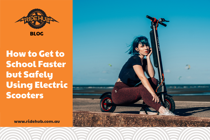 How to Get to School Faster but Safely Using Electric Scooters