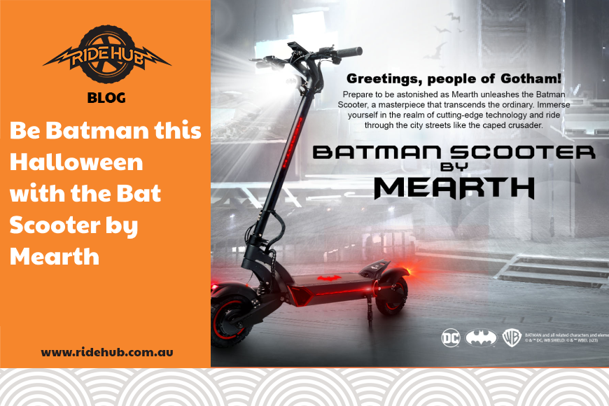 Be Batman this Halloween with the Bat Scooter by Mearth