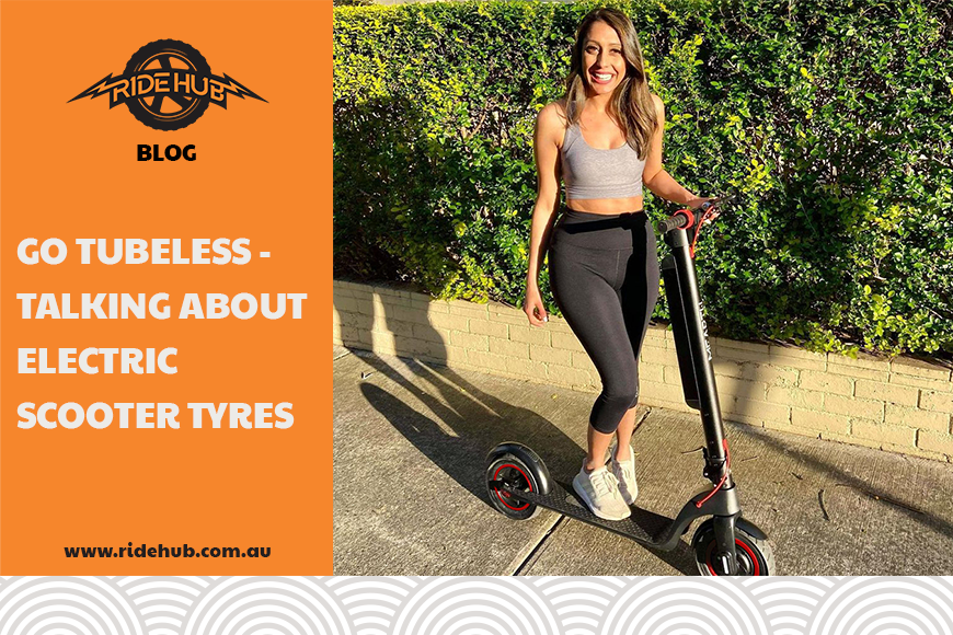 Go Tubeless - Talking about Electric Scooter Tyres