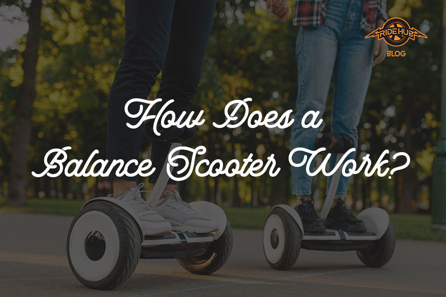 How does a balance scooter or hoverboard work?