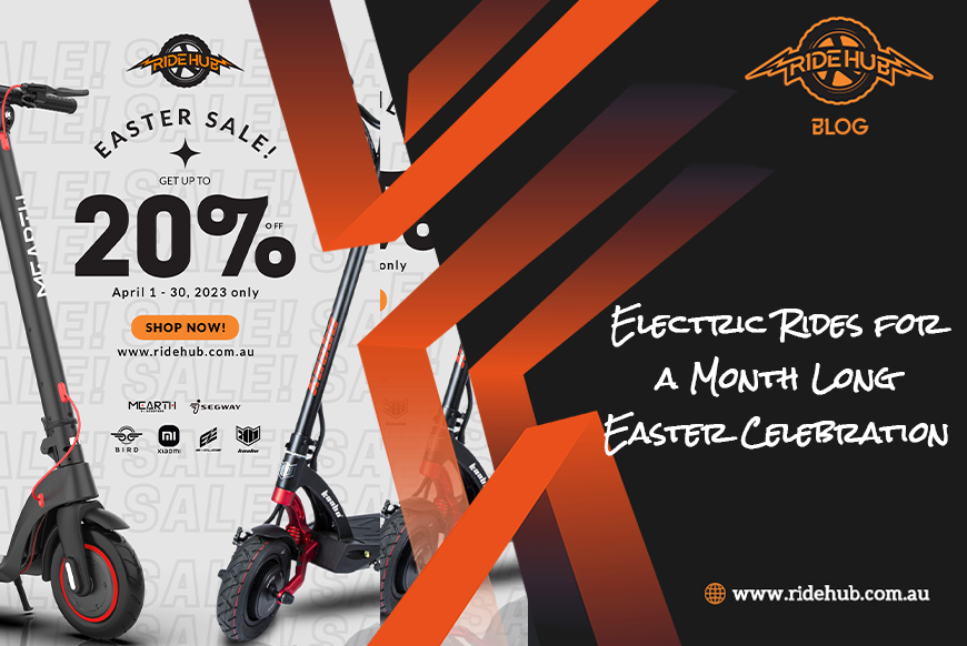 Electric Rides for a Month Long Easter Celebration
