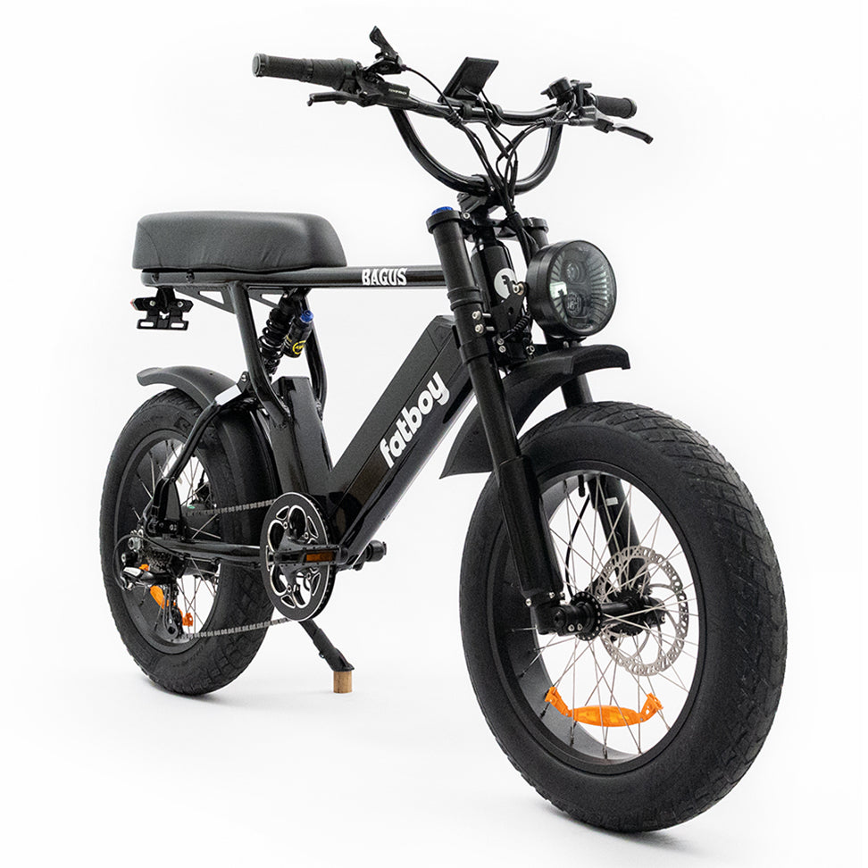 The Bagus - FatBoy E-bikes + FREE Rear Rack with every bike
