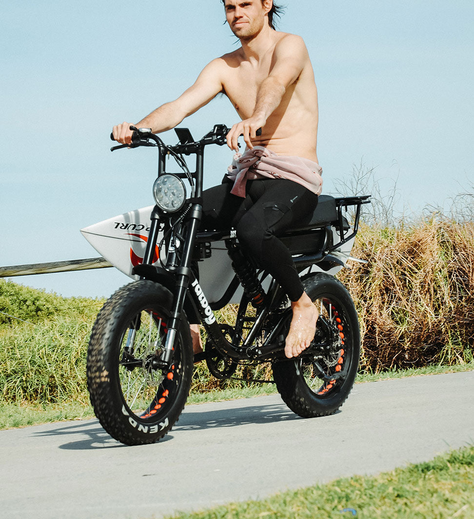 Surfboard Bike Rack | Fatboy E-bike Accessories